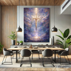 TABLEAU FANTAISIE ÉPÉE