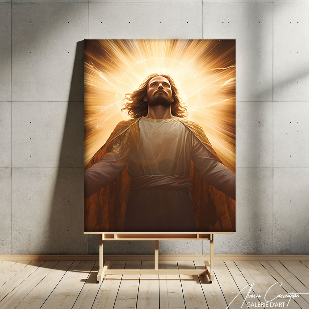 peinture murale chrétienne