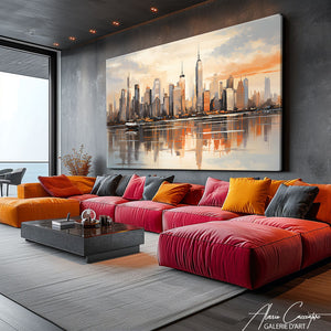 tableau panoramique new york 