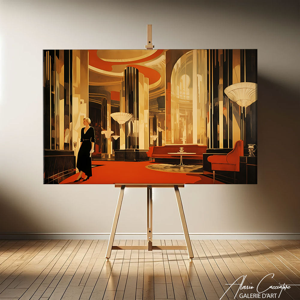 tableau art déco design