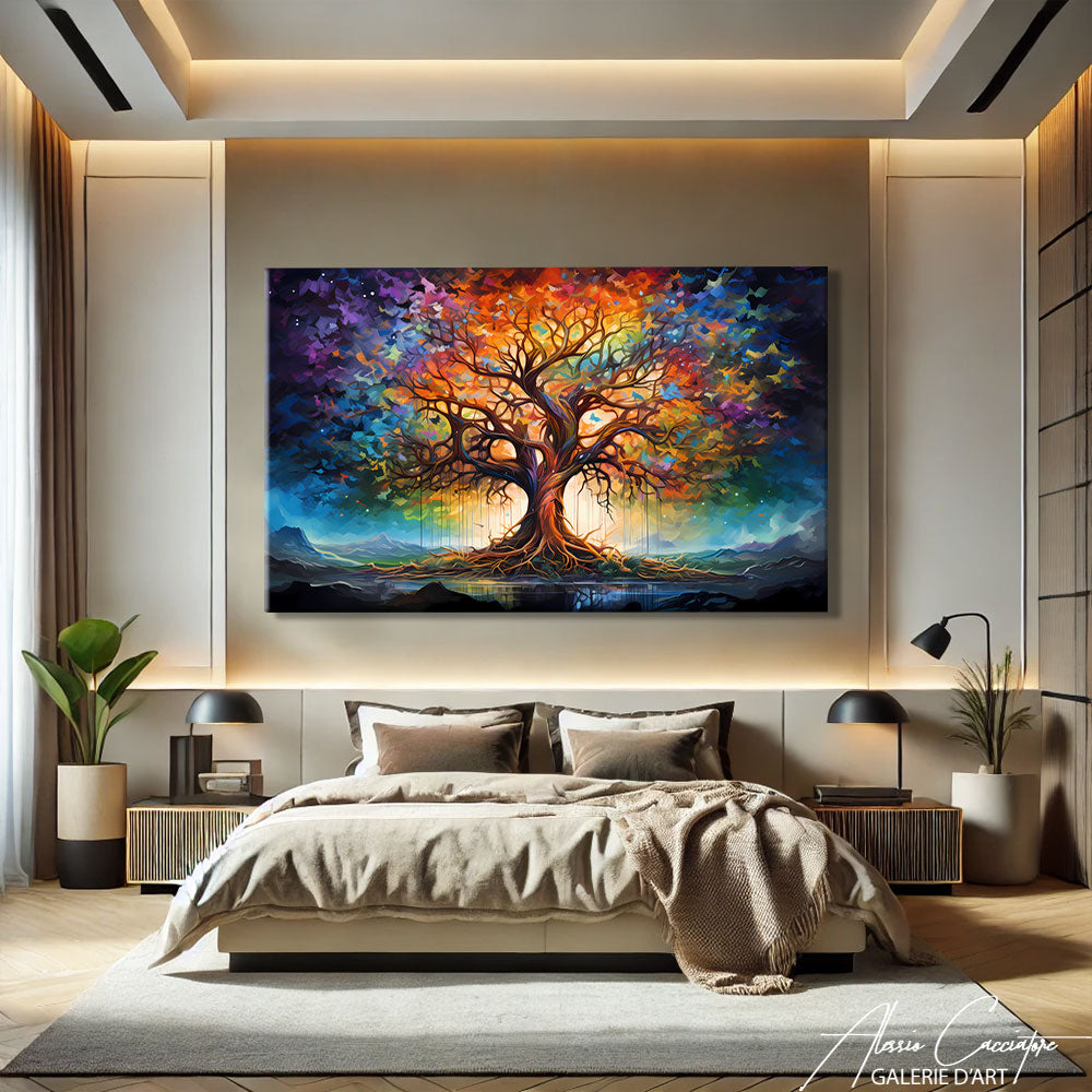 tableau arbre de vie moderne