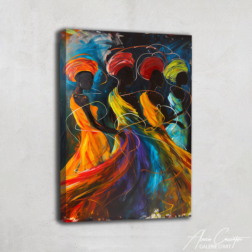 tableau afrique noir