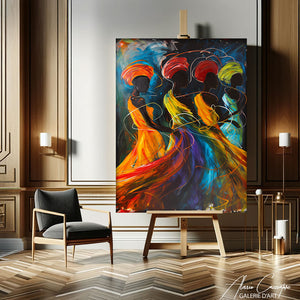 peinture tableau afrique