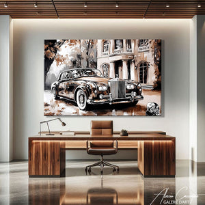 TABLEAU VOITURE LUXE VINTAGE