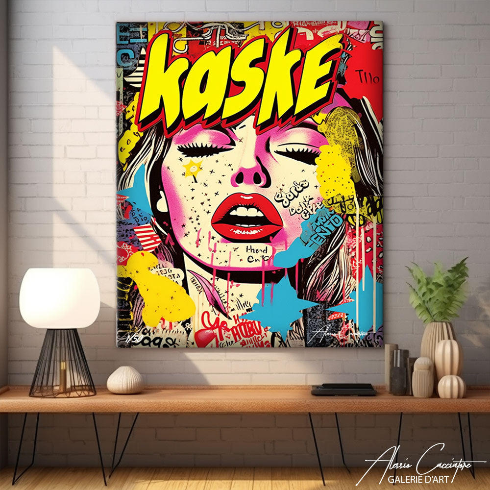 peinture femme street art