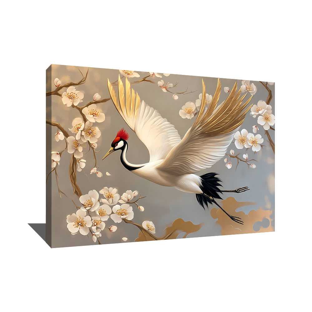 Tableau Doré Japandi