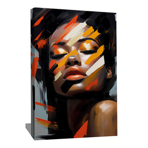 tableau femme africaine