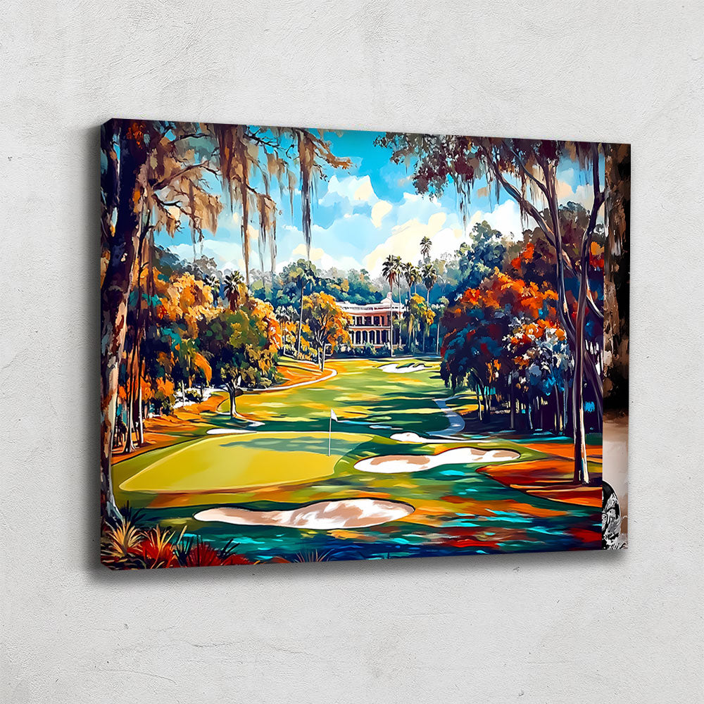 TABLEAU TERRAIN DE GOLF