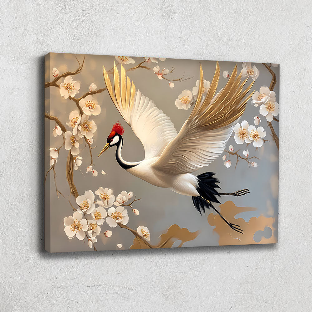 Tableau Doré Japandi