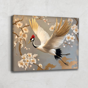 Tableau Doré Japandi