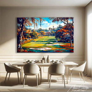 TABLEAU TERRAIN DE GOLF