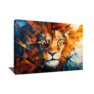 tableau Lion