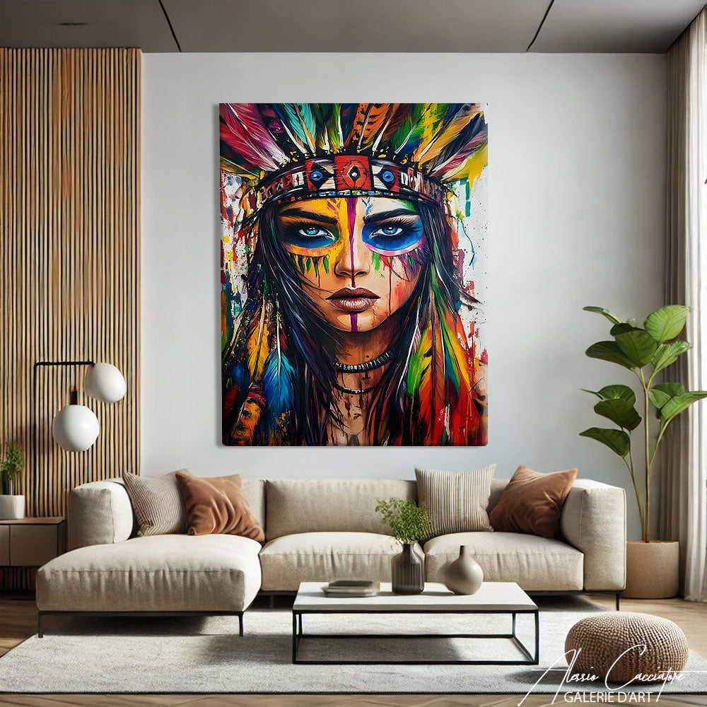 tableau amérindien