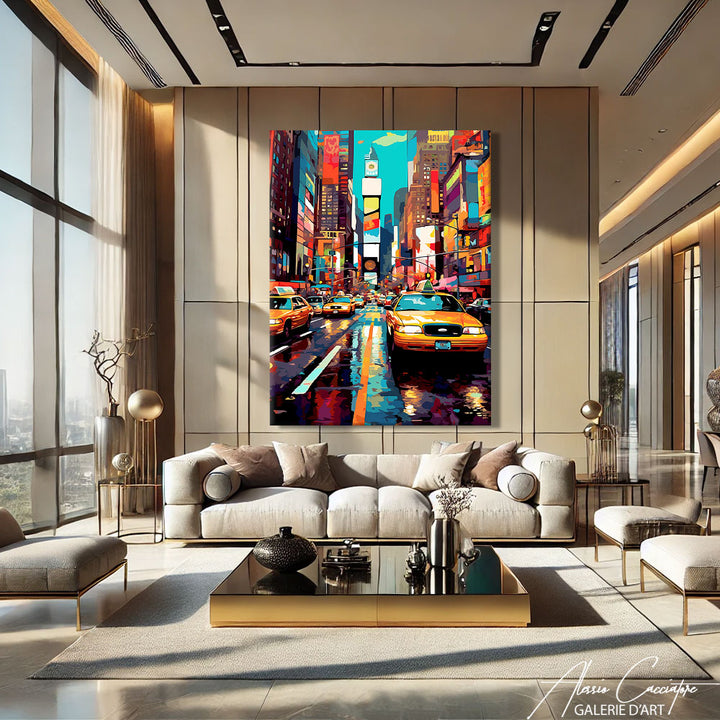 tableau new york peinture