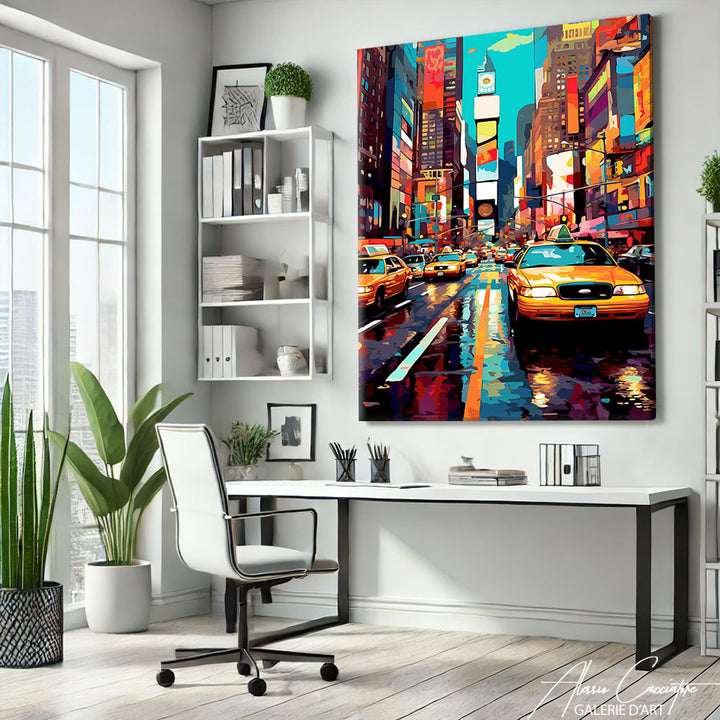 tableau new york moderne