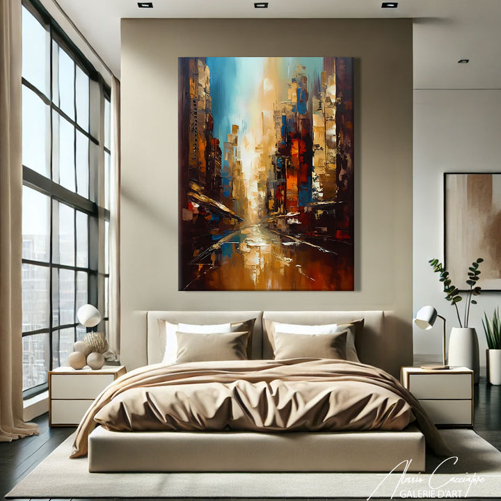 tableau new york peinture