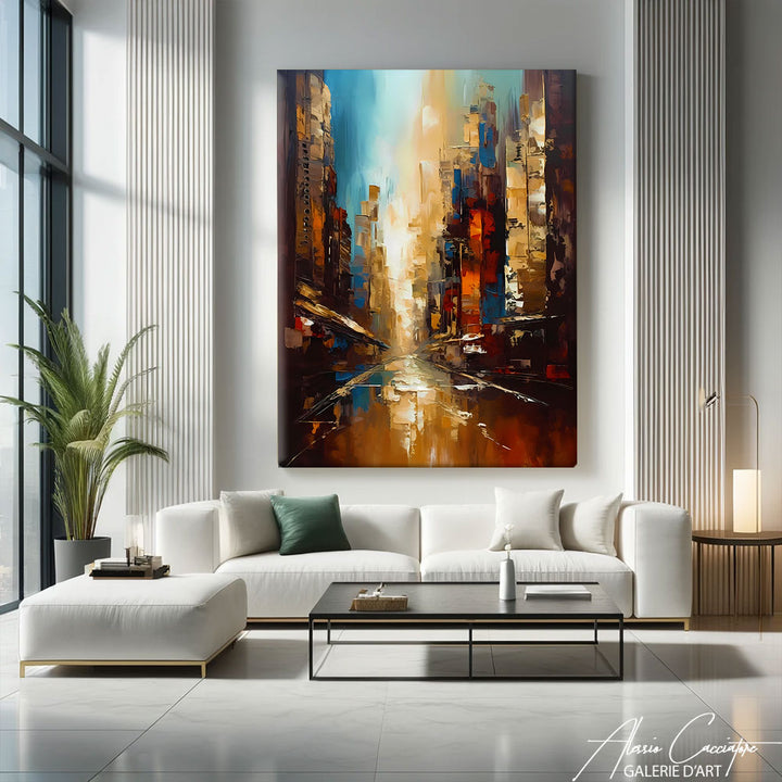 tableau peinture new york