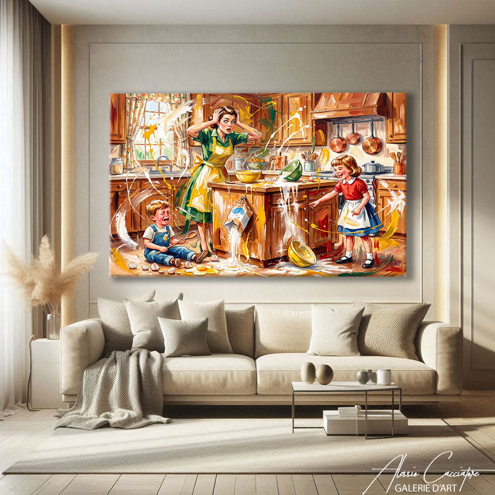 Peinture Decoration Cuisine Tableau