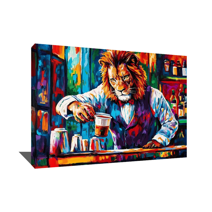 Tableau Lion