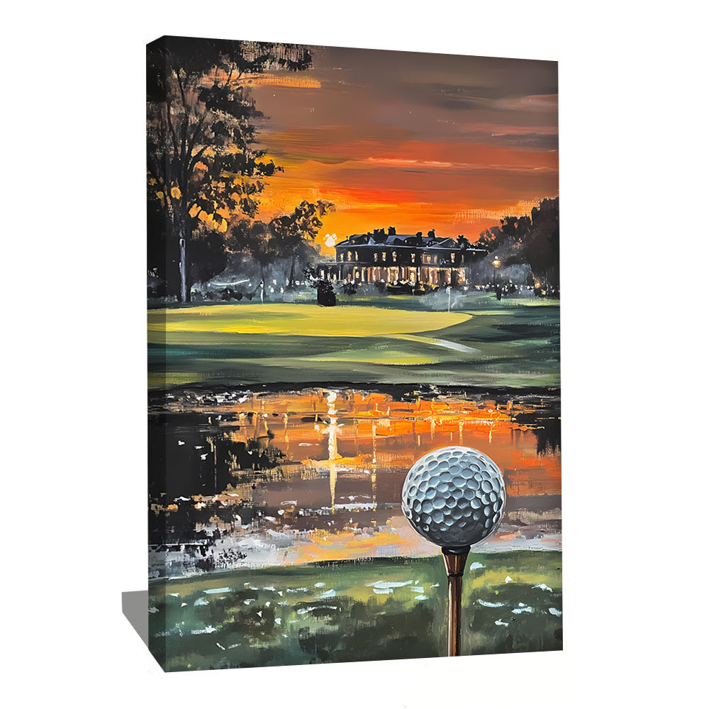 TABLEAU PAYSAGE GOLF