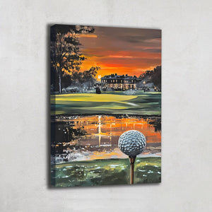 TABLEAU PAYSAGE GOLF