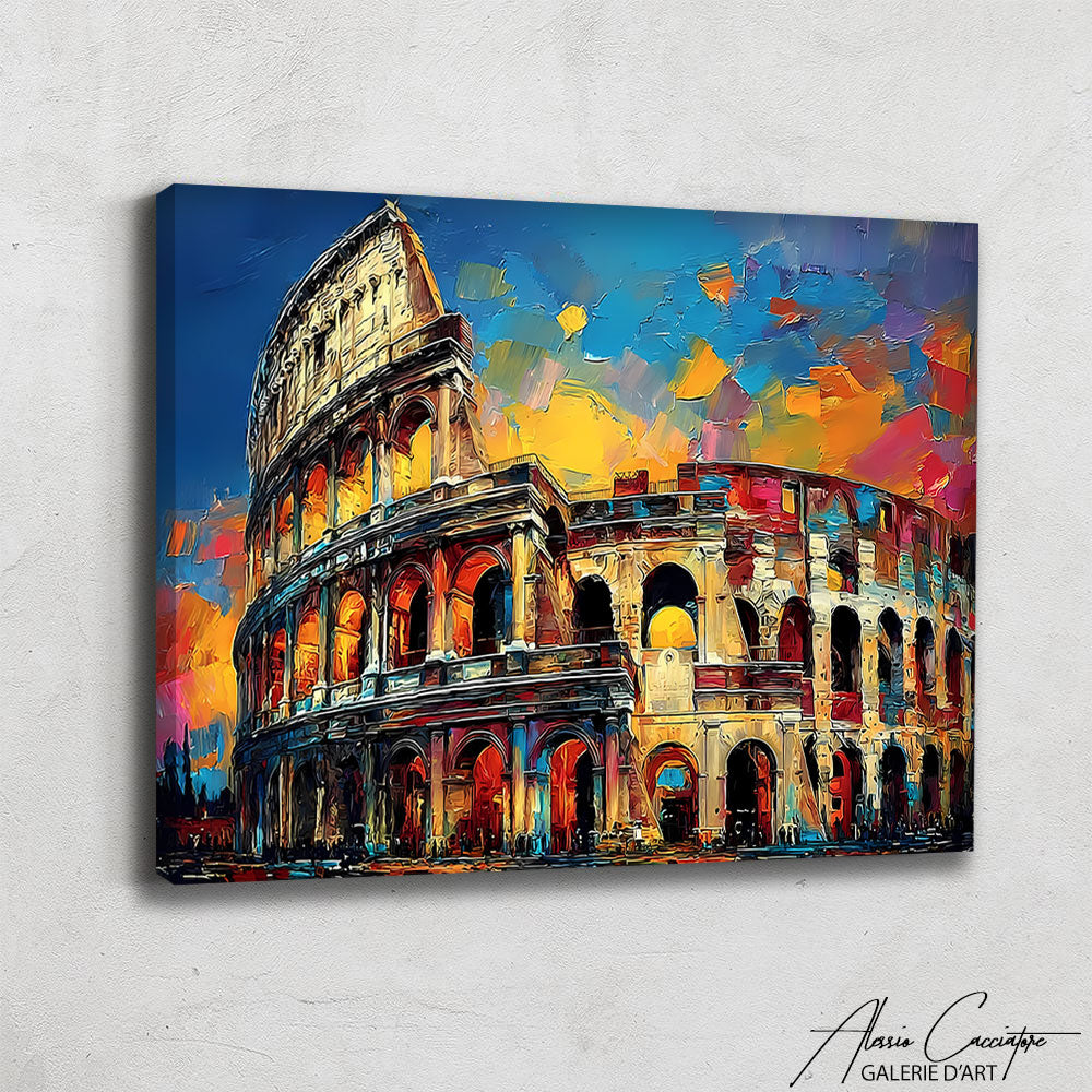 TABLEAU ROME ABSTRAIT