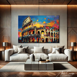 TABLEAU ROME ABSTRAIT