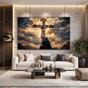 Peinture Crucifixion