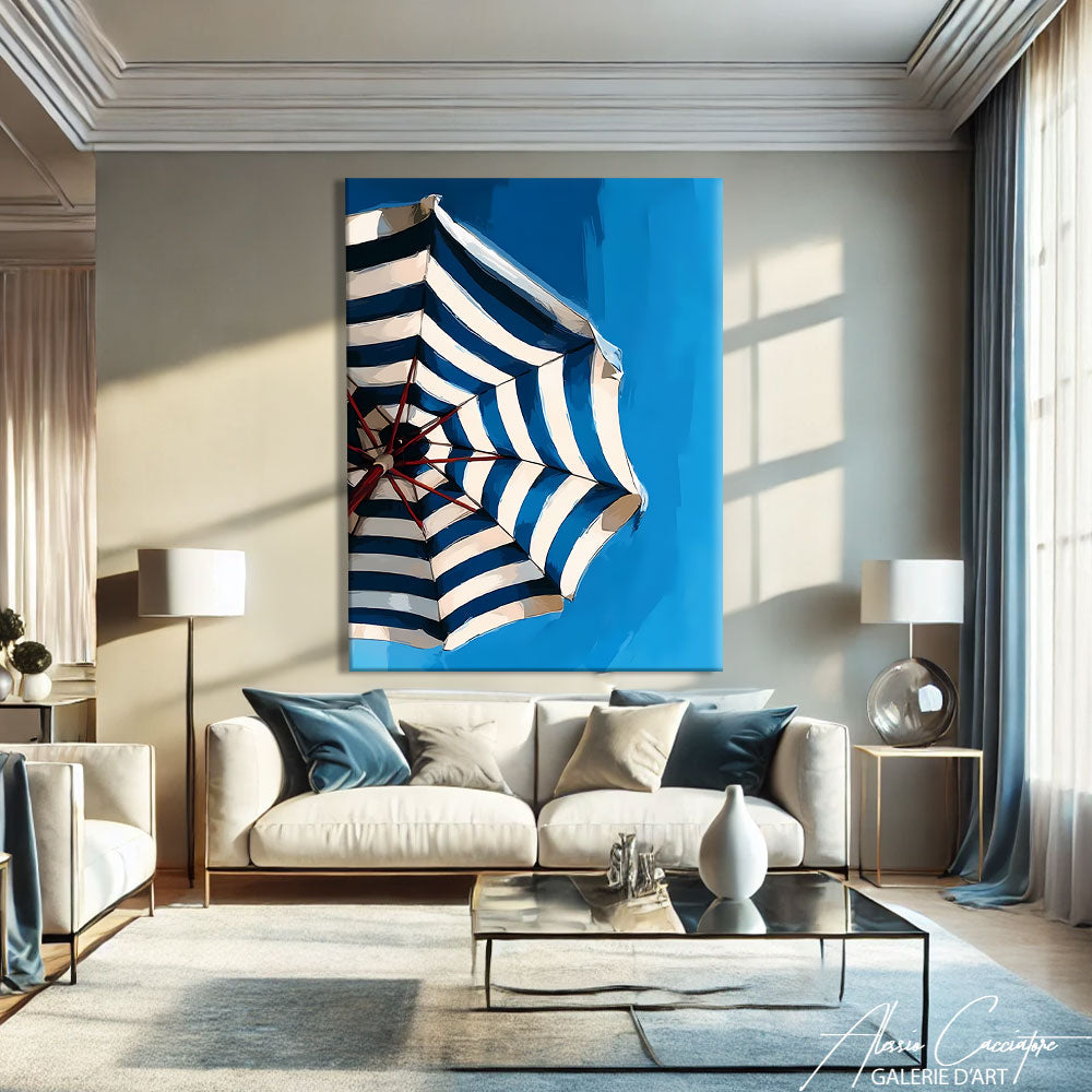 Tableau Plage Moderne