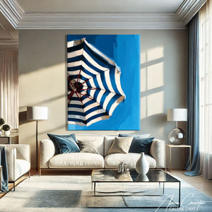 Tableau Plage Moderne