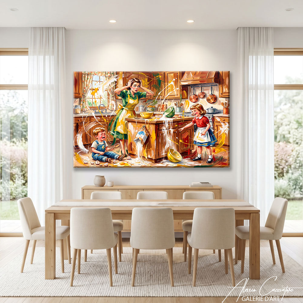 Toile Decoration Cuisine Tableau