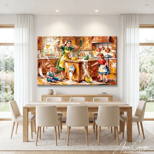 Toile Decoration Cuisine Tableau