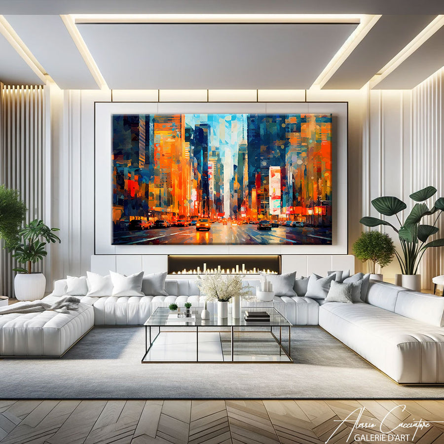 TABLEAU NEW YORK ARTISTE
 – mise en situation