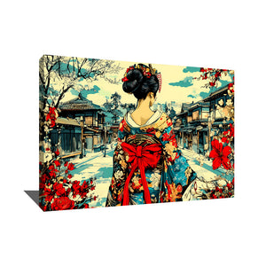 Tableau Japonais Femme