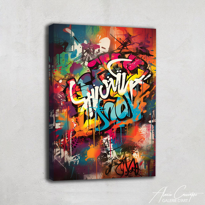 Tableau Graffiti Contemporain