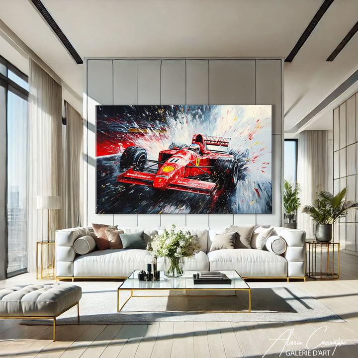 Tableau Formule 1 Ferrari