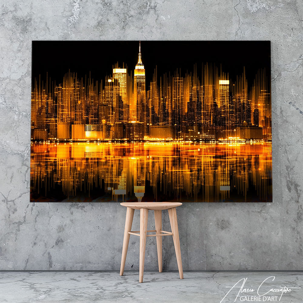 tableau new york peinture