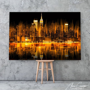 tableau new york peinture