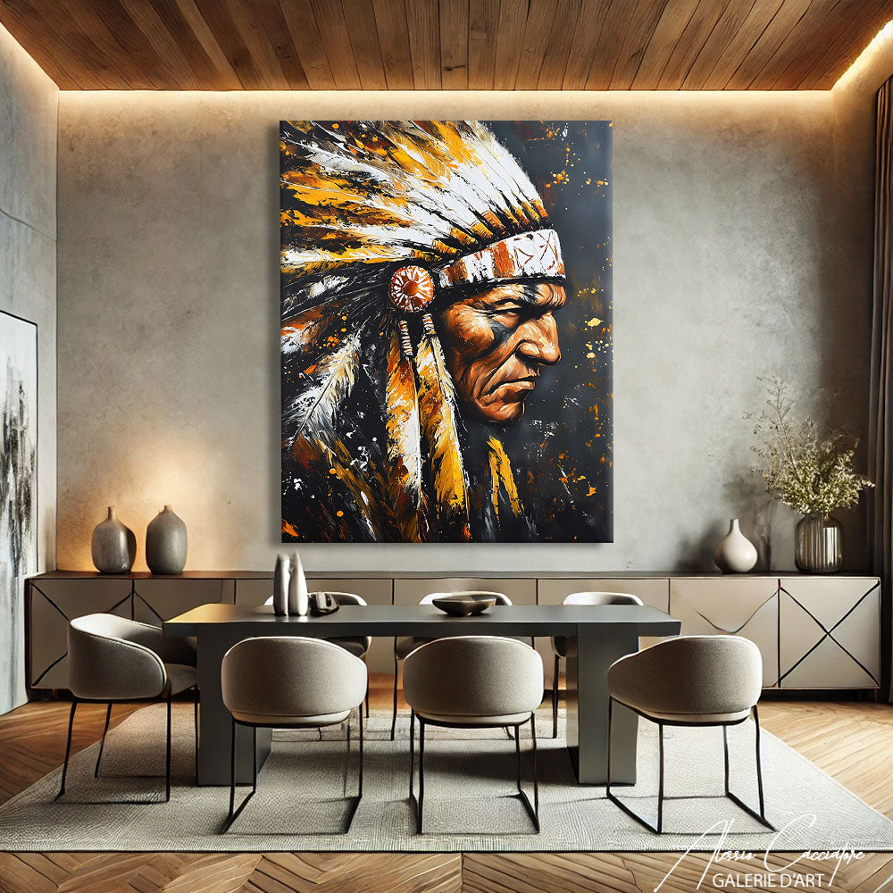 tableau amérindien