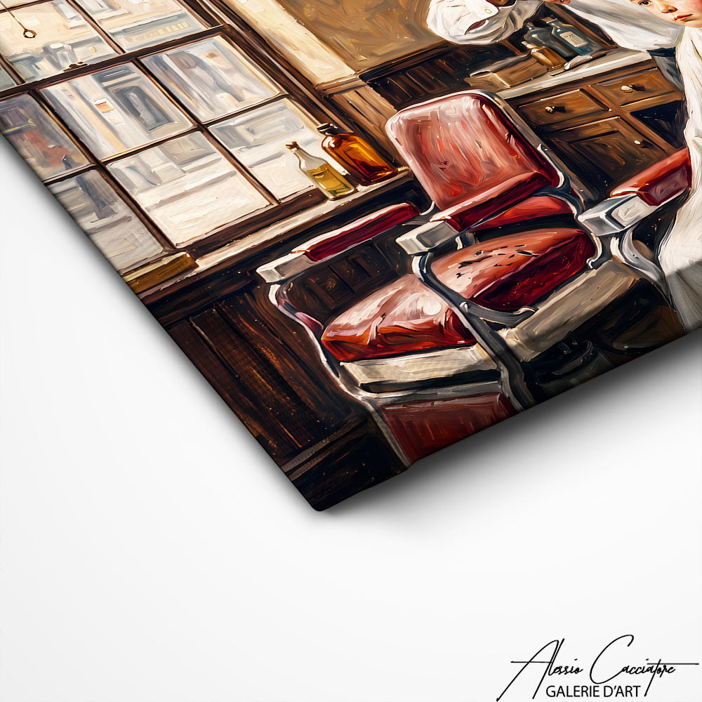 Art Mural Salon De Coiffure