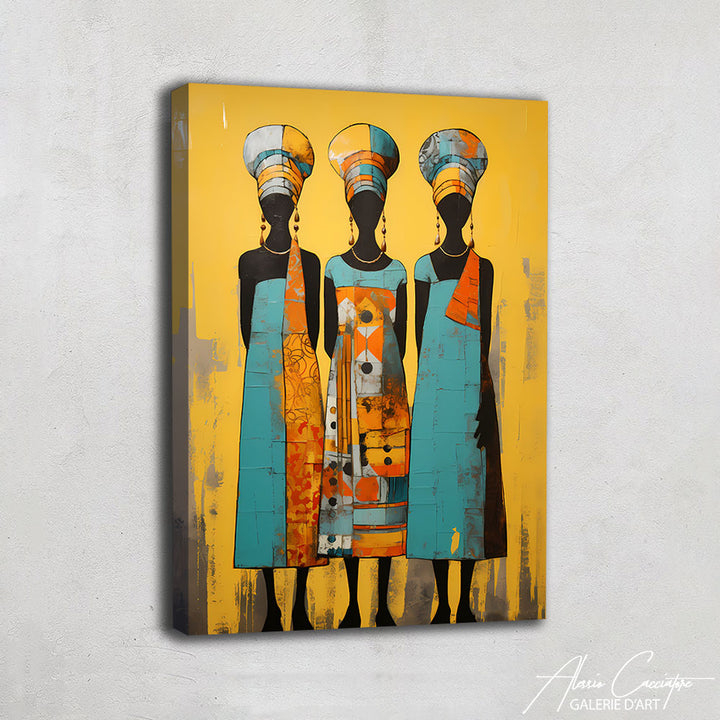 deco peinture africaine
