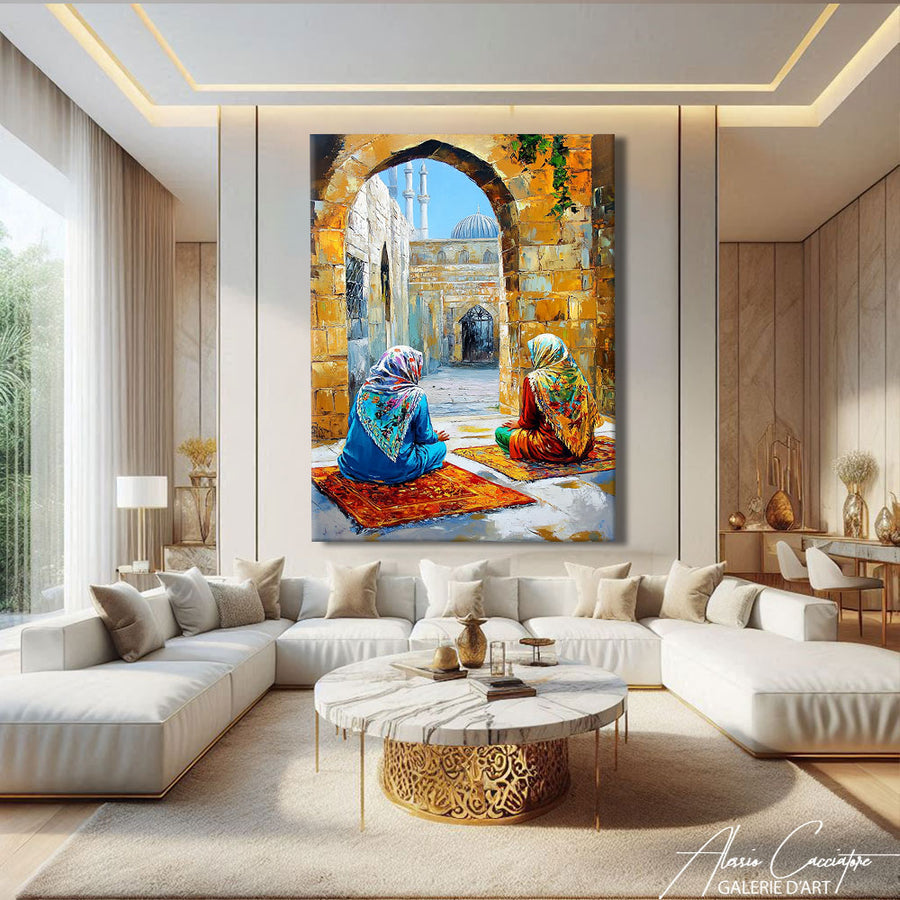 Tableau Musulman Moderne – mise en situation