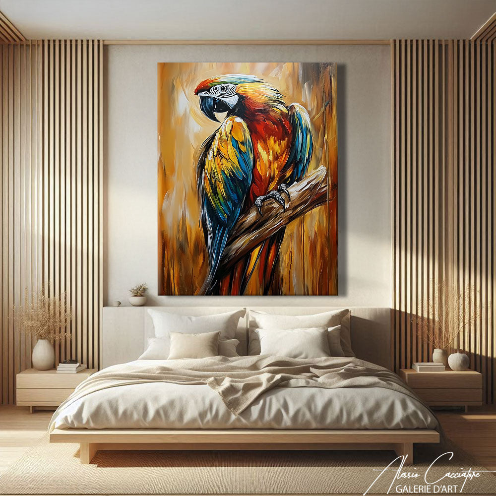 tableau oiseau