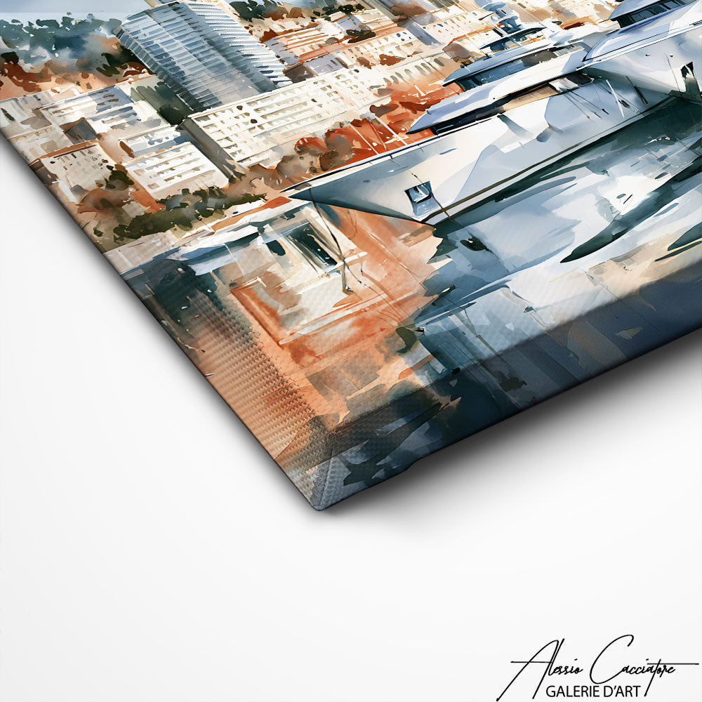 Art Mural Yacht