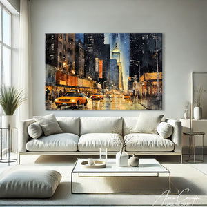 TABLEAU NEW YORK MODERNE