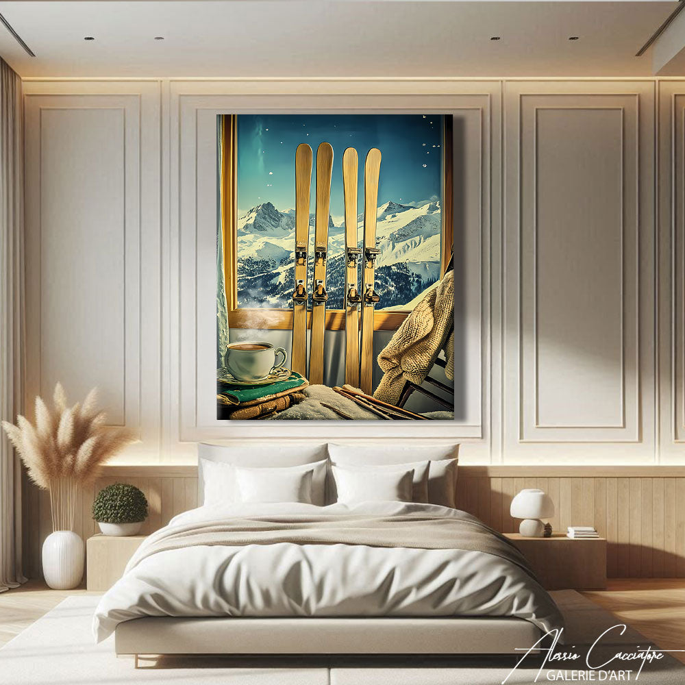 TABLEAU DECO SKI