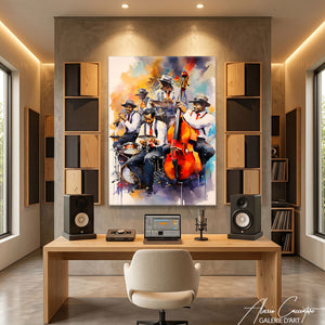 TABLEAU ORCHESTRE JAZZ