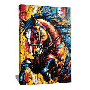 Tableau Cheval Pop Art