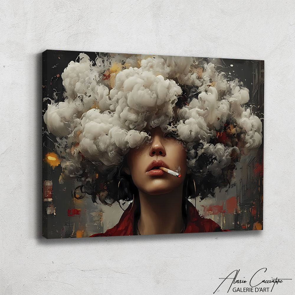 TABLEAU FEMME SURREALISTE