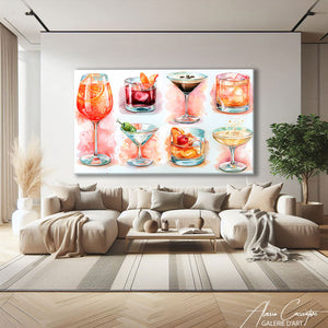 Peinture Cocktail